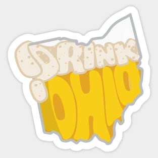 Drink Ohio 2 Sticker